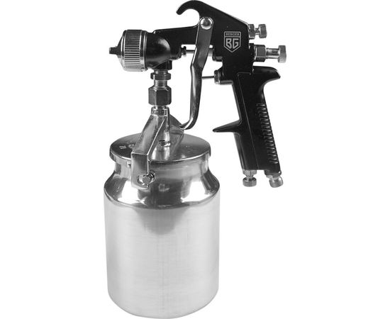 Пневматический краскопульт Berger BG БЛАУ HP 1.7 мм, нижний бачок BG1362 – изображение 2