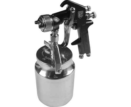 Пневматический краскопульт Berger BG БЛАУ HP 1.7 мм, нижний бачок BG1362 – изображение 3