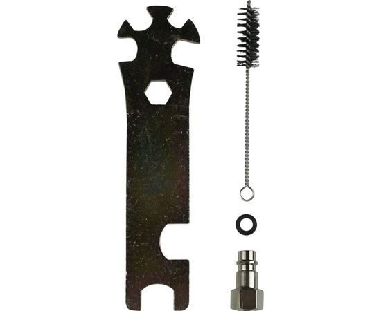 Пневматический краскопульт Berger BG БЛАУ HP 1.7 мм, нижний бачок BG1362 – изображение 9