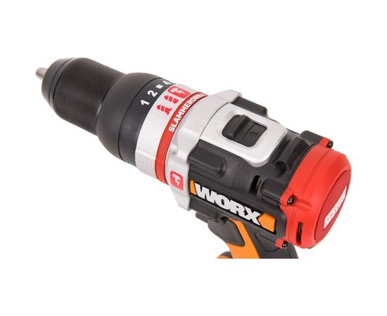 Аккумуляторная бесщеточная ударная дрель-шуруповерт WORX WX354 – изображение 5