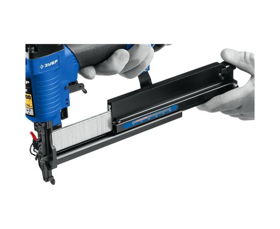 Пневматический нейлер-степлер 2-в-1 для скоб и гвоздей ЗУБР Т55/300 31937 – изображение 11