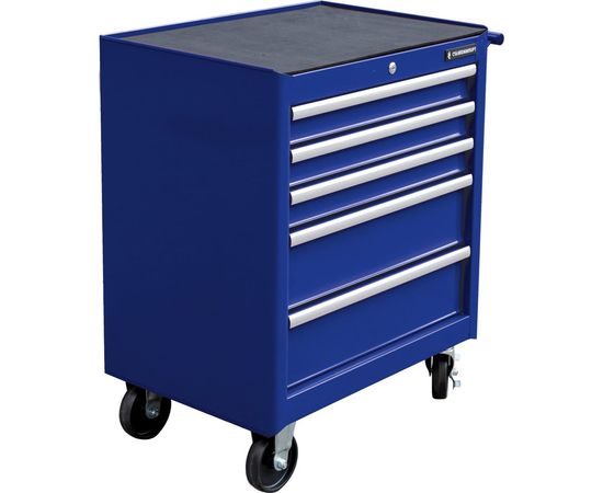Инструментальная тележка на колесах СТАНКОИМПОРТ 5 ящиков, синяя BTD-271051CIS 