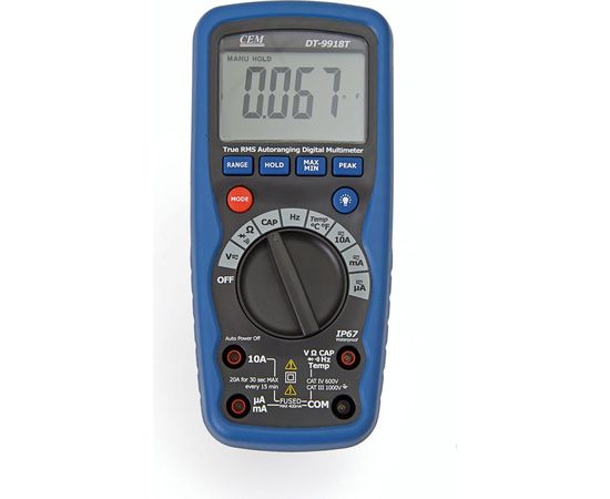 Профессиональный мультиметр СЕМ DT-9918T 481066 