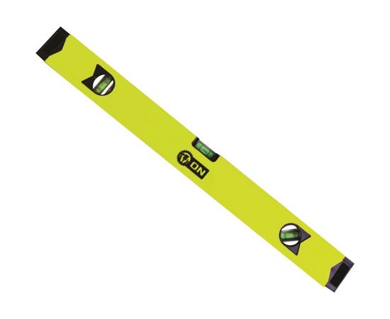 Строительный уровень ON алюминиевый, 3 глазка, 80 см 05-04-081 