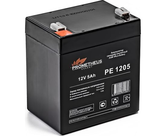 Батарея аккумуляторная Prometheus (5 Ач; 12 В) Prometheus energy PE1205 