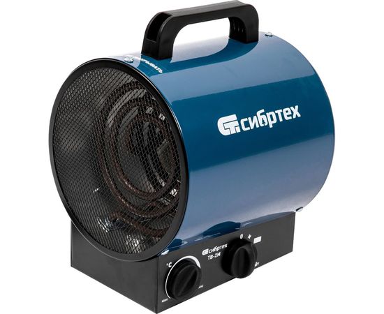 Тепловая пушка СИБРТЕХ ТВ-2М тепловентилятор, 230 В, 2 режима. вентилятор, 2000 Вт 96436 