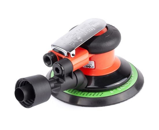 Пневматическая орбитальная шлифмашина AV Steel 150 мм с отсосом AV-701336 – изображение 2