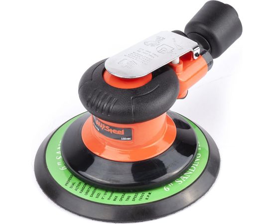 Пневматическая орбитальная шлифмашина AV Steel 150 мм с отсосом AV-701336 – изображение 5