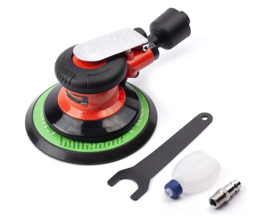 Пневматическая орбитальная шлифмашина AV Steel 150 мм с отсосом AV-701336 – изображение 15