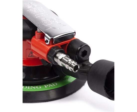 Пневматическая орбитальная шлифмашина AV Steel 150 мм с отсосом AV-701336 – изображение 7