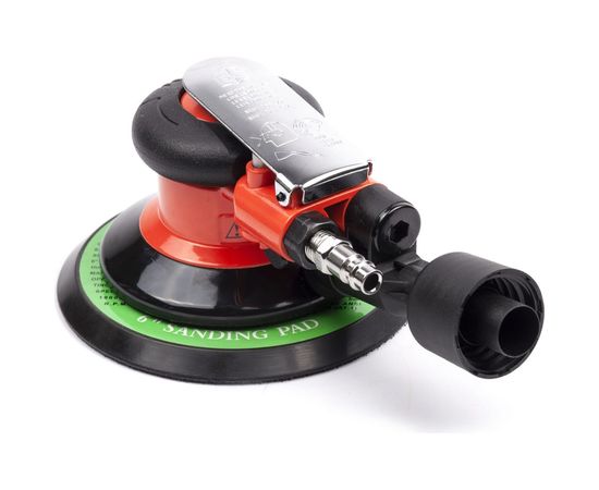 Пневматическая орбитальная шлифмашина AV Steel 150 мм с отсосом AV-701336 – изображение 9