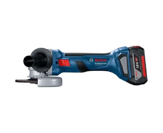 Аккумуляторная угловая шлифмашина Bosch GWS 180-LI + батарея + ЗУ 06019H90R1 – изображение 3