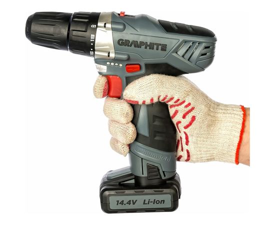 Аккумуляторная дрель-шуруповерт GRAPHITE 58G214 – изображение 4