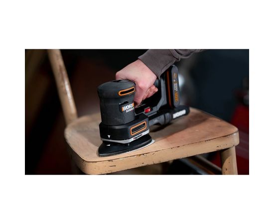 Аккумуляторная виброшлифмашина WORX WX820 – изображение 11