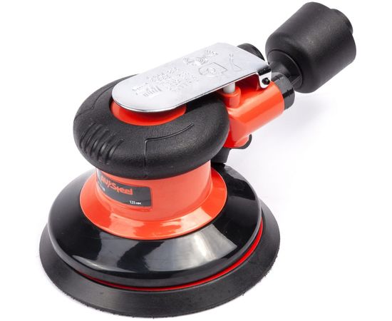 Пневматическая орбитальная шлифмашина AV Steel 125 мм с отсосом AV-701335 – изображение 5