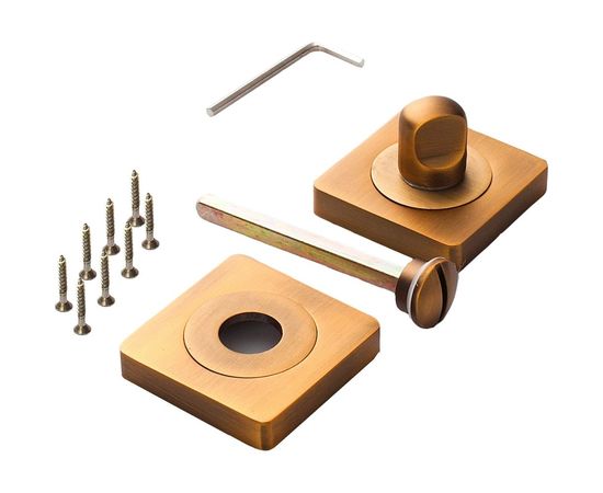 Квадратная завертка к ручкам RENZ кофе INBK 02 CF 