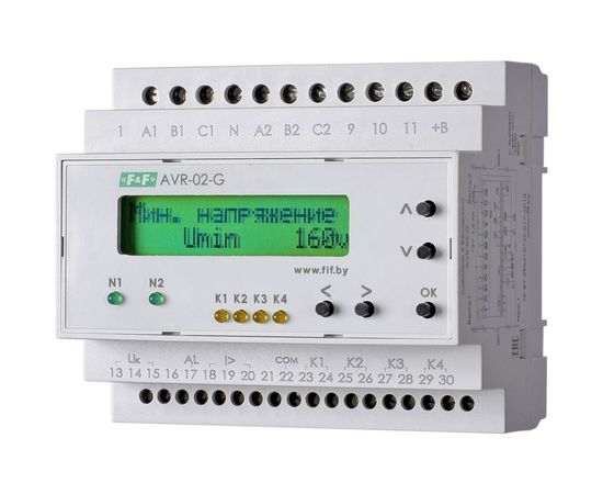 Устройство управления резервным питанием F&F АВР AVR-02-G EA04.006.005 