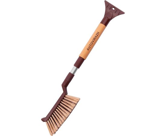 Щетка со скребком для удаления снега и льда AUTOVIRAZH AV-2160 