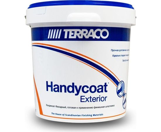 Шпатлевка финишная Handycoat для фасадных работ 25 кг TERRACO 6325025 