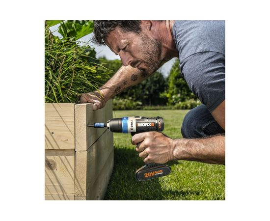 WORX Дрель-шуруповерт аккумуляторная AiDrill WX178, 20В, 2Ач x1, кейс WX178 – изображение 5