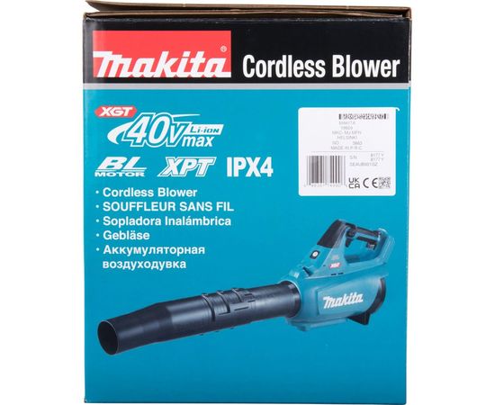 Аккумуляторная воздуходувка Makita BL 40 MAX UB001GZ – изображение 8
