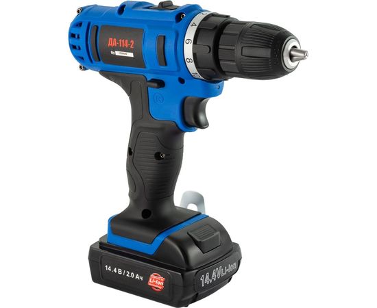 Аккумуляторная дрель-шуруповерт Витязь ДА-114-2 18012009 – изображение 2