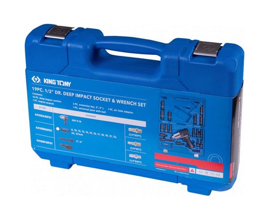 Пневматический ударный гайковерт KING TONY 44108AMP01 – изображение 3