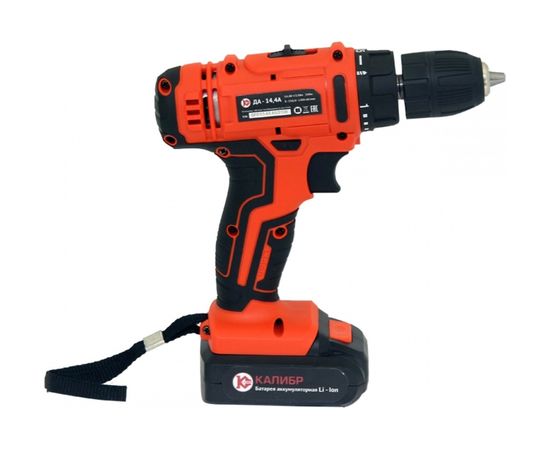 Аккумуляторная дрель-шуруповерт Калибр ДА-14,4А 00000077184 – изображение 8