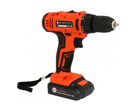 Аккумуляторная дрель-шуруповерт Калибр ДА-14,4А 00000077184 – изображение 6