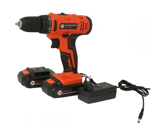 Аккумуляторная дрель-шуруповерт Калибр ДА-14,4А 00000077184 – изображение 4