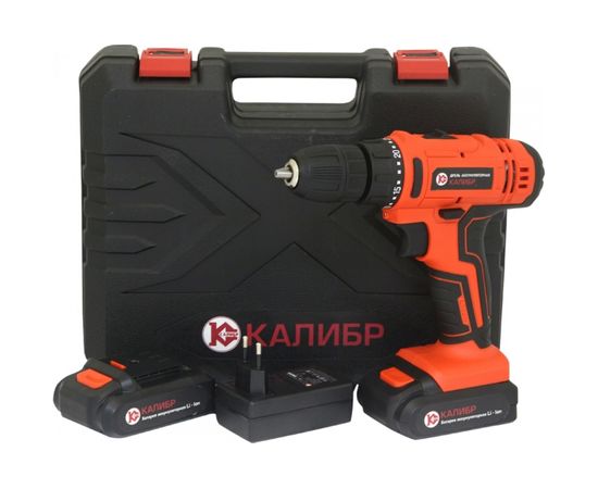 Аккумуляторная дрель-шуруповерт Калибр ДА-14,4А 00000077184 – изображение 5
