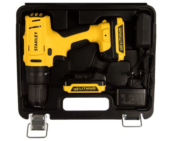 Аккумуляторная ударная дрель-шуруповерт Stanley SCH121S2K – изображение 6