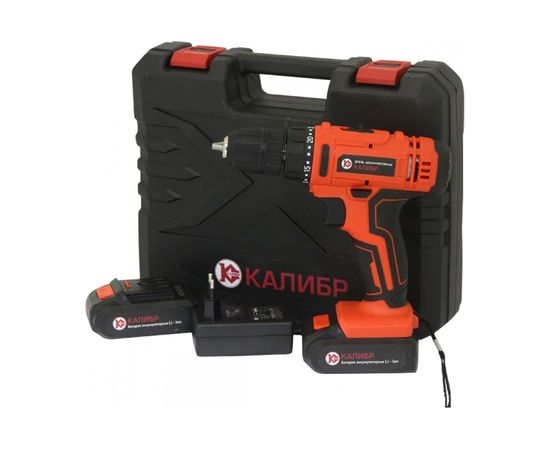 Аккумуляторная дрель-шуруповерт Калибр ДА-14,4А 00000077184 – изображение 2