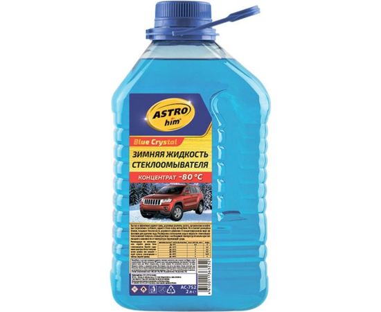 Очиститель стекол ASTROhim зимний Ас-752 до -80, 2000 мл 47111 