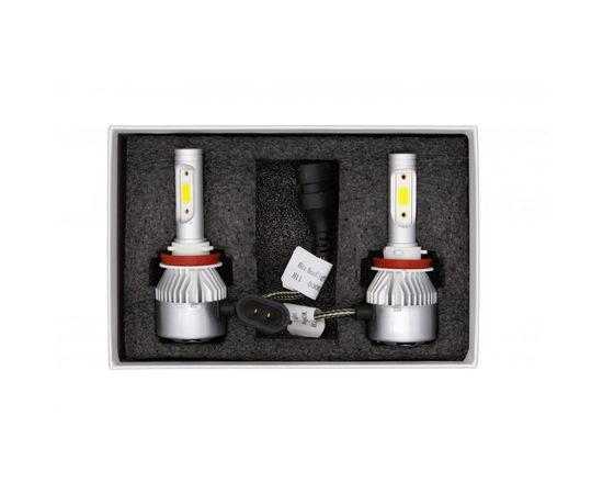 Светодиодные автолампы MYX Light C9 H11, 12 В, 25 Вт, COB, 6000 K, 2 шт. 010911 