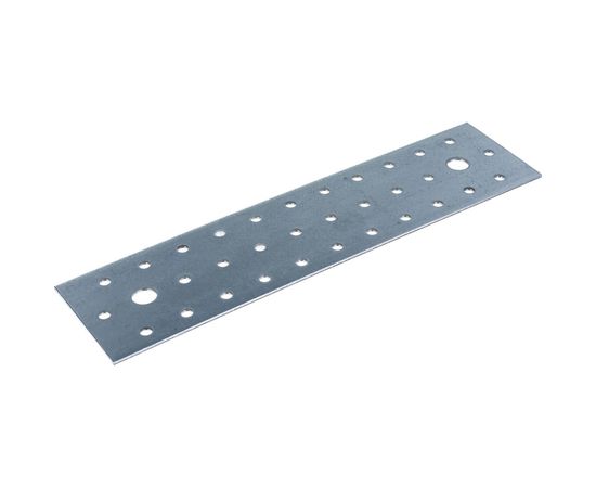 Перфорированная пластина GAH ALBERTS оцинкованная, 240х60х2 мм 331962 