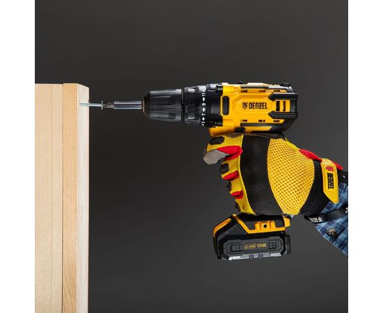 Аккумуляторная дрель-шуруповерт Denzel CDL-12-01CB 26104 – изображение 5
