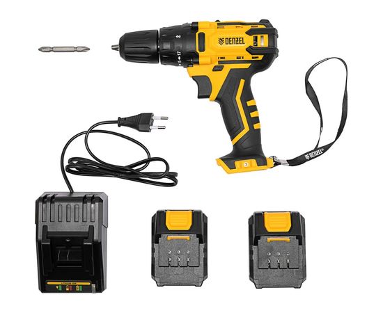 Аккумуляторная дрель-шуруповерт Denzel CDL-12-02BM, Li-Ion, 12 В, 2 аккумулятора 26105 – изображение 20
