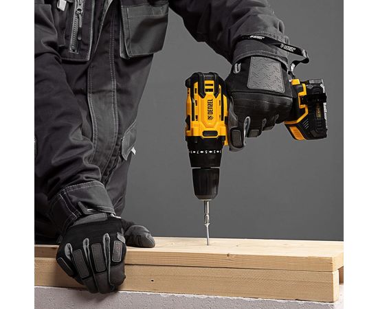 Аккумуляторная дрель-шуруповерт Denzel CDL-12-02BM, Li-Ion, 12 В, 2 аккумулятора 26105 – изображение 9