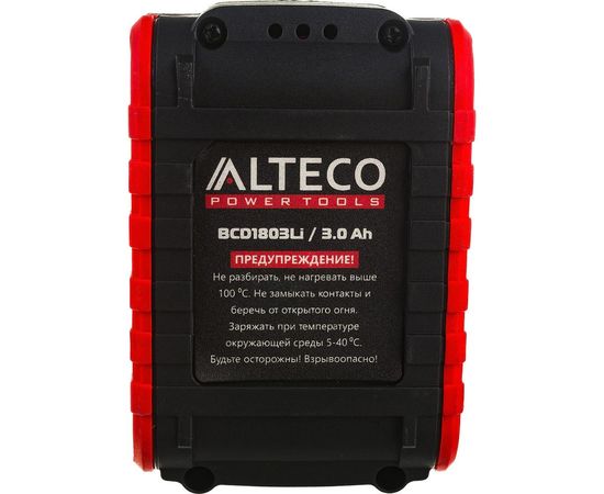 Аккумулятор BCD 1803Li (3.0Ач) для шуруповертов Alteco 23394 – изображение 3