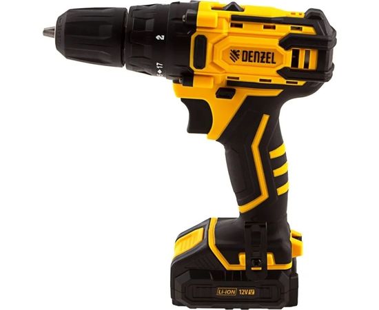 Аккумуляторная дрель-шуруповерт Denzel CDL-12-01CB 26104 – изображение 14