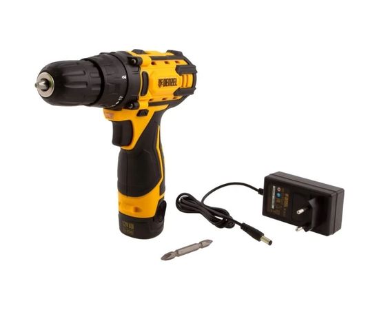 Аккумуляторная дрель-шуруповерт Denzel CDL-12CB 26102 – изображение 9