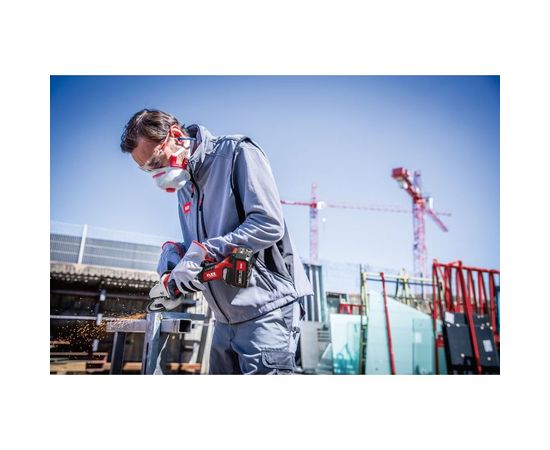 Аккумуляторная угловая шлифовальная машина FLEX LBE 125 18.0-EC/5.0 Set 499323 – изображение 14