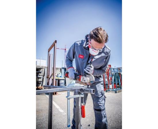 Аккумуляторная угловая шлифовальная машина FLEX LBE 125 18.0-EC/5.0 Set 499323 – изображение 13