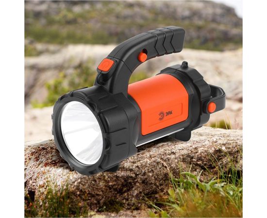 Светодиодный аккумуляторный фонарь прожектор ЭРА PA-606 Альфа 5Вт литий поворотная ручка Б0052744 – изображение 11