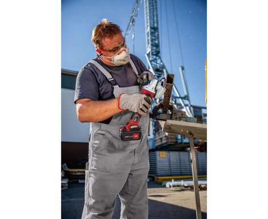 Аккумуляторная угловая шлифовальная машина FLEX LBE 125 18.0-EC/5.0 Set 499323 – изображение 17