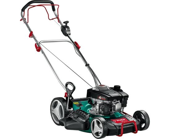 Самоходная бензиновая газонокосилка ЗУБР 460 мм, 4.5 л.с. ГБС-460 – изображение 2