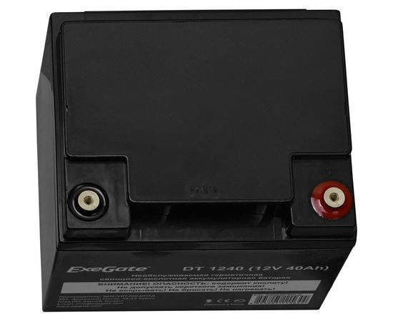 Аккумуляторная батарея DT 1240 (12V; 40Ah; под болт М6) ExeGate 282976 – изображение 4