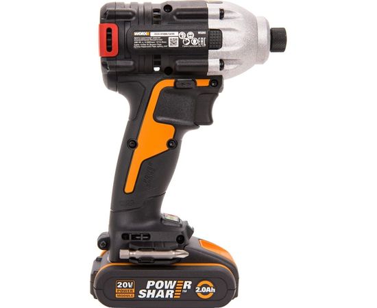 Бесщеточный ударный аккумуляторный винтоверт WORX WX261 – изображение 9