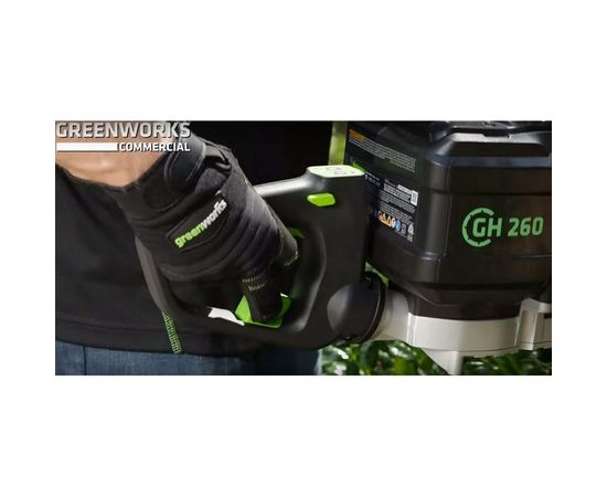Аккумуляторный бесщеточный кусторез Greenworks GD82HT 2201807 – изображение 6
